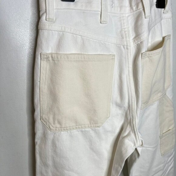 Madewell $158 The 90's Straight Jean: Two Tone Workwear Size 26 NK884 - Picture 7 of 11